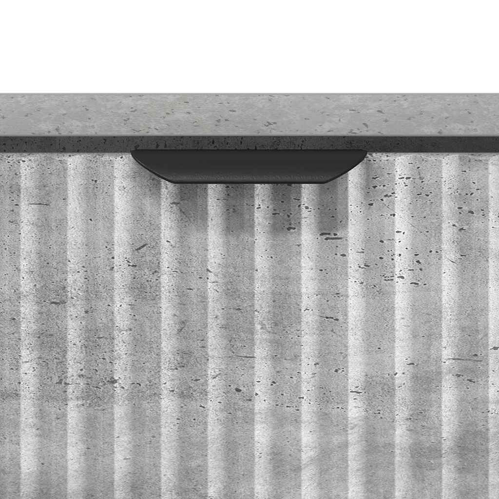vidaXL Stolik kawowy z szufladą Betonowy szary 90 x 49 x 46 cm