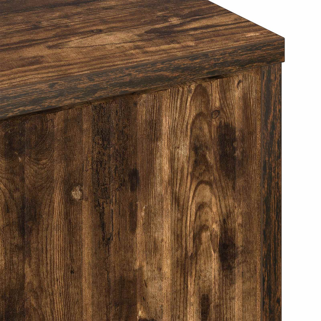 vidaXL Stolik kawowy Dąb wędzony 90 x 49 x 46 cm Drewno inżynieryjne