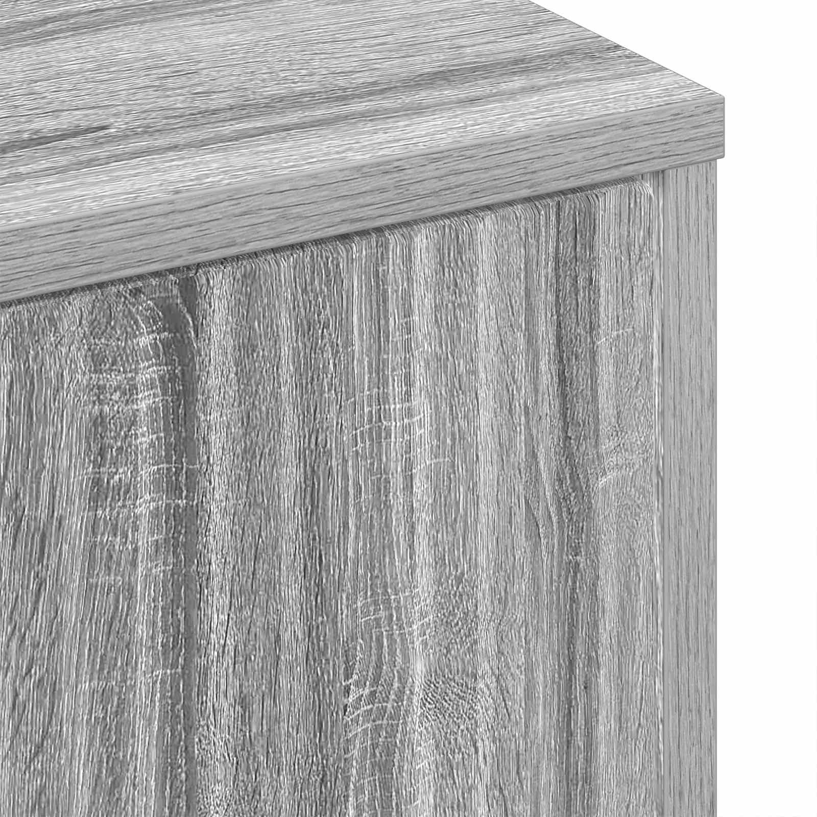 vidaXL Stolik kawowy Szary Sonoma 90 x 49 x 46 cm Drewno inżynieryjne