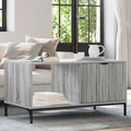 vidaXL Stolik kawowy Szary Sonoma 90 x 49 x 46 cm Drewno inżynieryjne