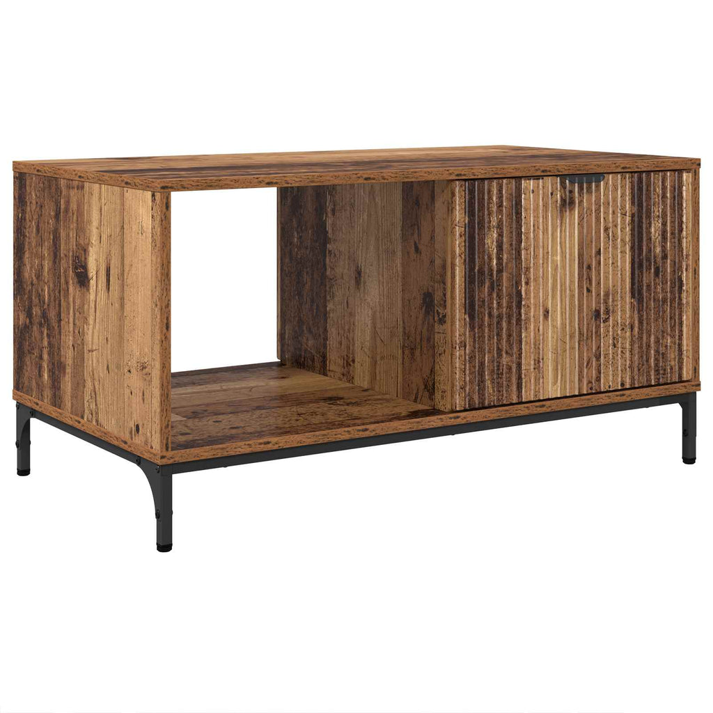 vidaXL Stolik kawowy Stare drewno 90 x 49 x 46 cm Drewno inżynieryjne