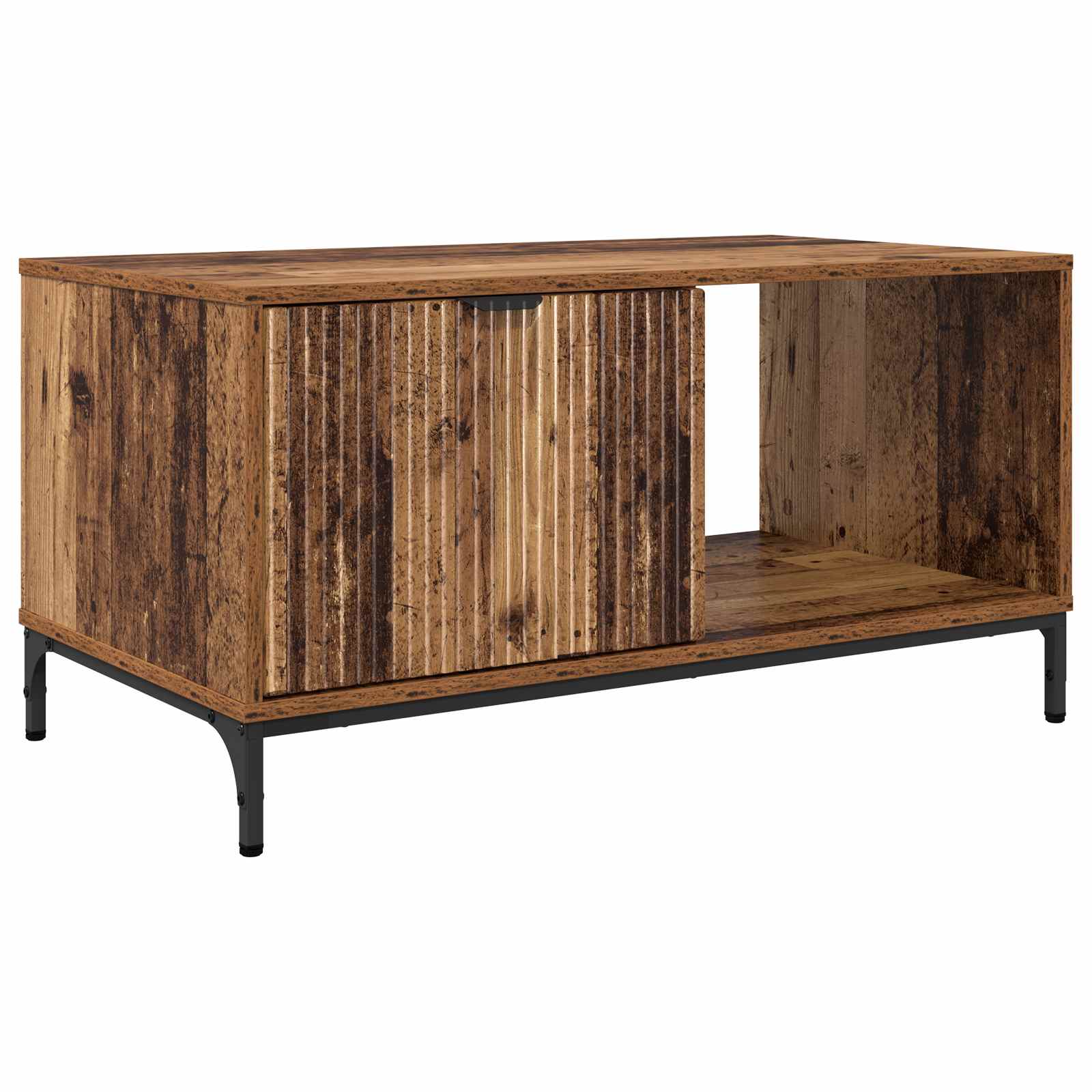 vidaXL Stolik kawowy Stare drewno 90 x 49 x 46 cm Drewno inżynieryjne