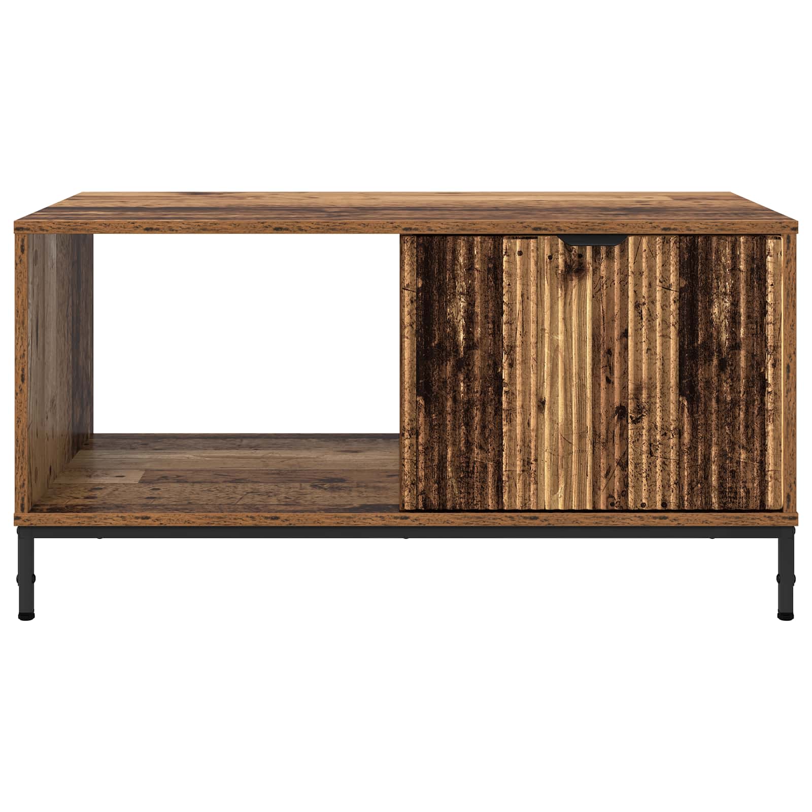 vidaXL Stolik kawowy Stare drewno 90 x 49 x 46 cm Drewno inżynieryjne