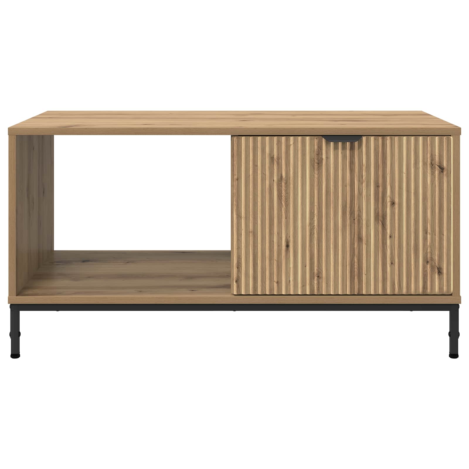 vidaXL Stolik kawowy Dąb rzemieślniczy 90 x 49 x 46 cm