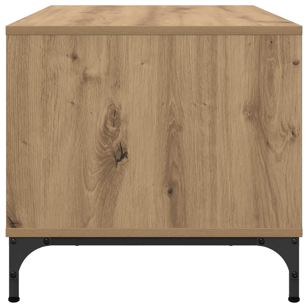vidaXL Stolik kawowy Dąb rzemieślniczy 90 x 49 x 46 cm