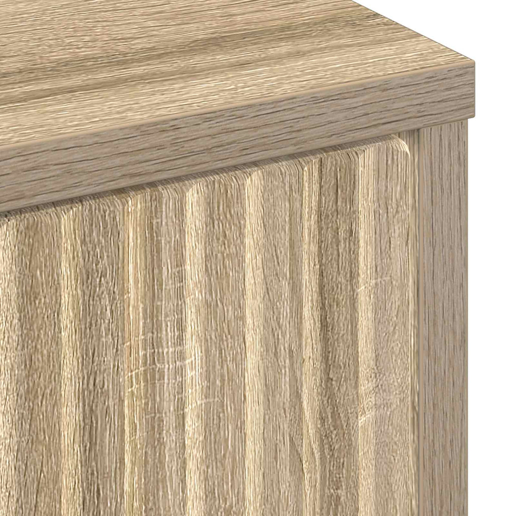 vidaXL Bufet Dąb Sonoma 89,5 x 33 x 82 cm Drewno inżynieryjne