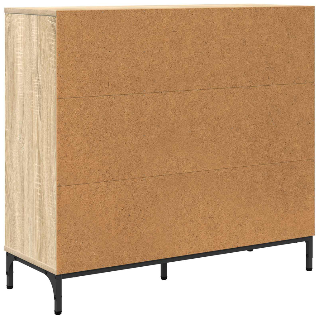 vidaXL Bufet Dąb Sonoma 89,5 x 33 x 82 cm Drewno inżynieryjne