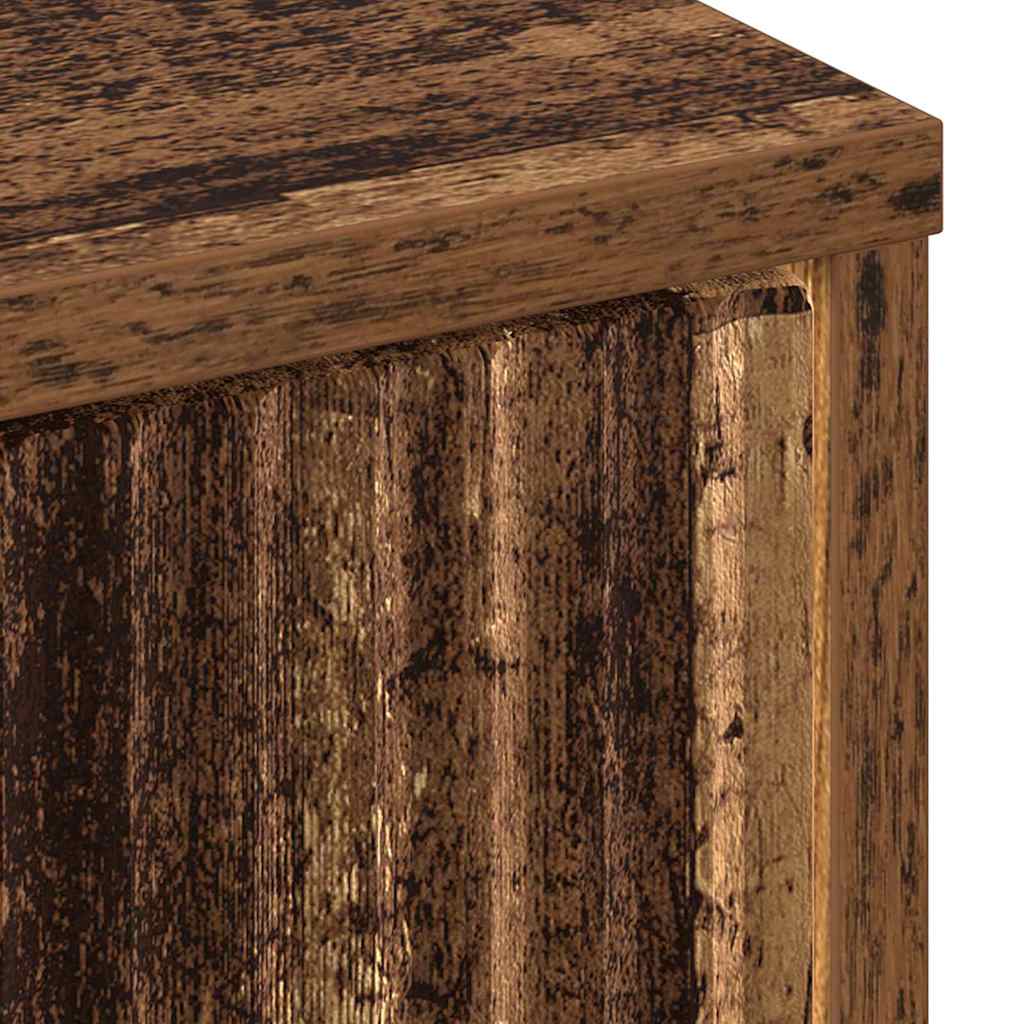 vidaXL Bufet Stare drewno 89,5 x 33 x 82 cm Materiał drewnopochodny