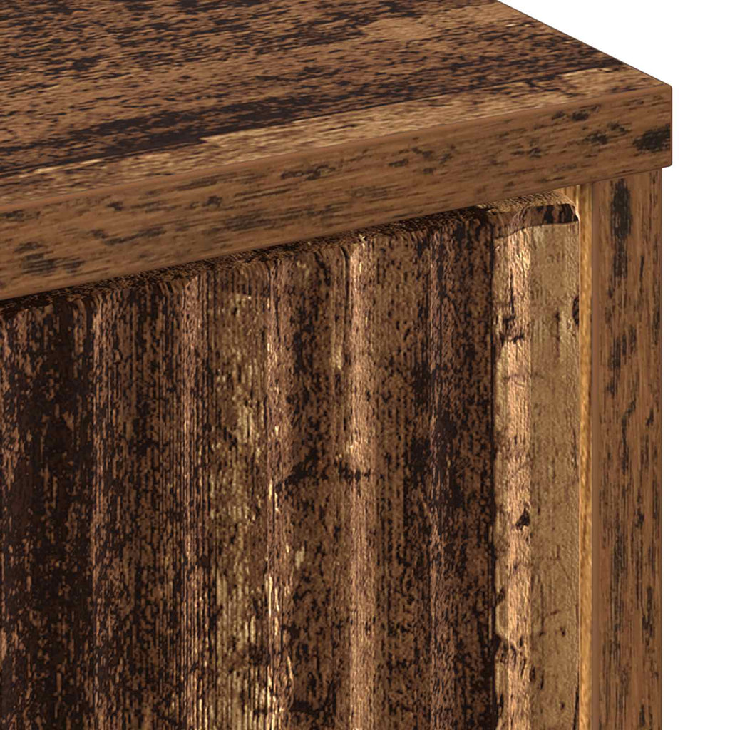 vidaXL Bufet Stare drewno 89,5 x 33 x 82 cm Drewno inżynieryjne