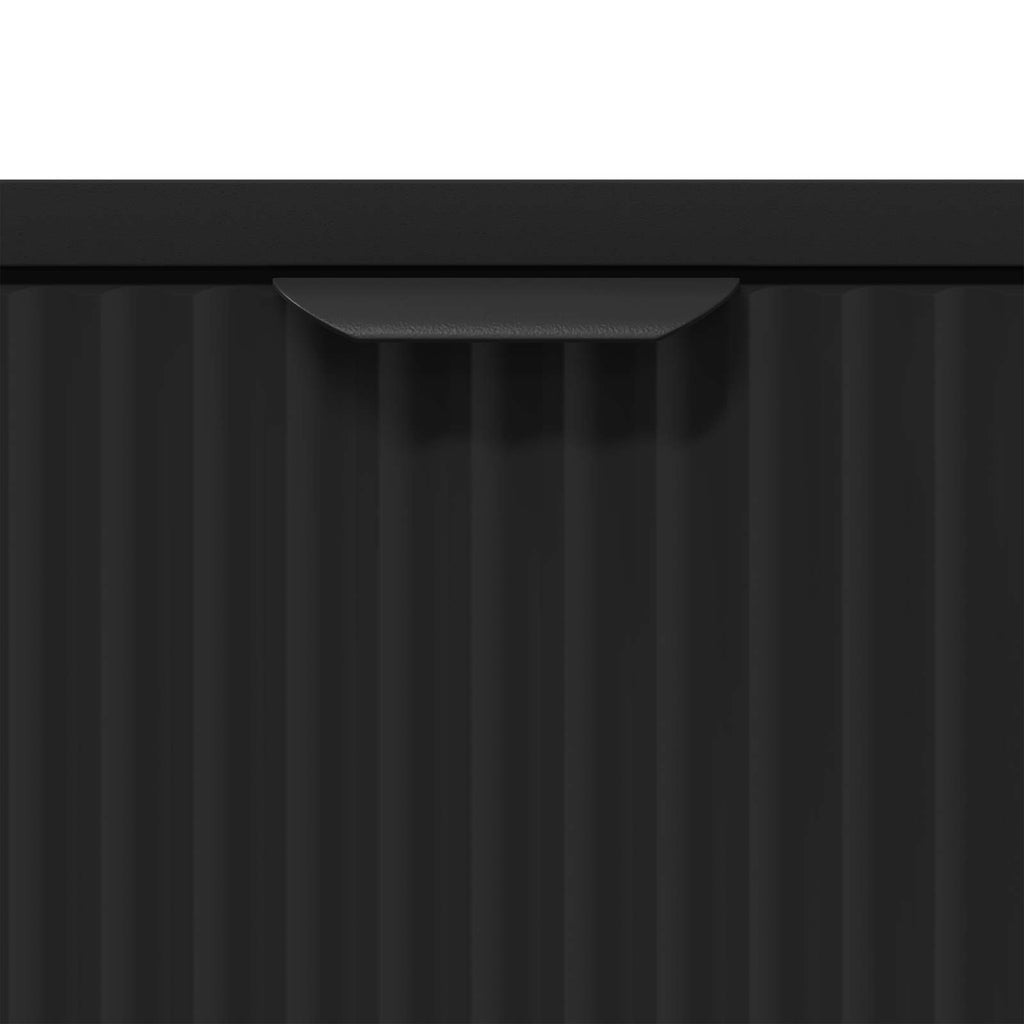 vidaXL Stolik nocny Czarny 63.5 x 36 x 61 cm Materiał drewnopochodny