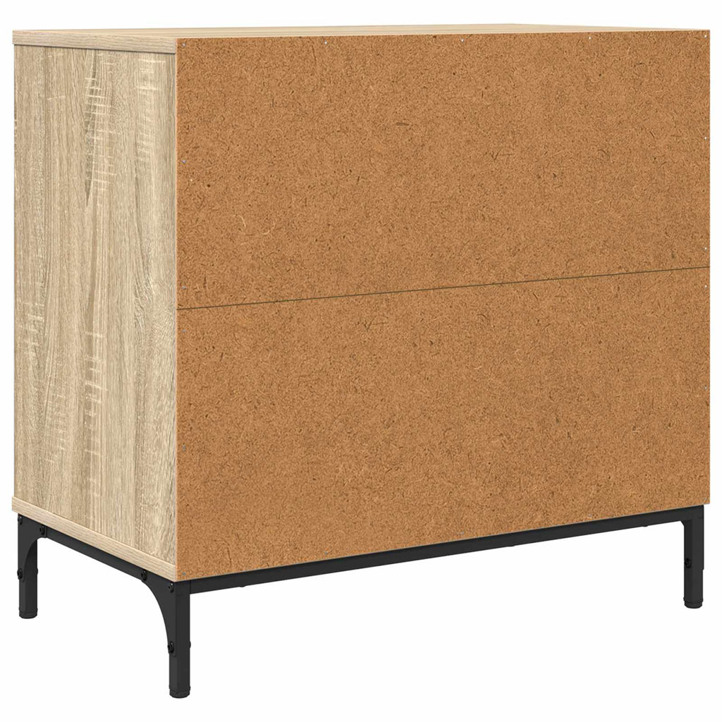 vidaXL Stolik nocny dąb sonoma 63.5 x 36 x 61 cm Drewno inżynieryjne