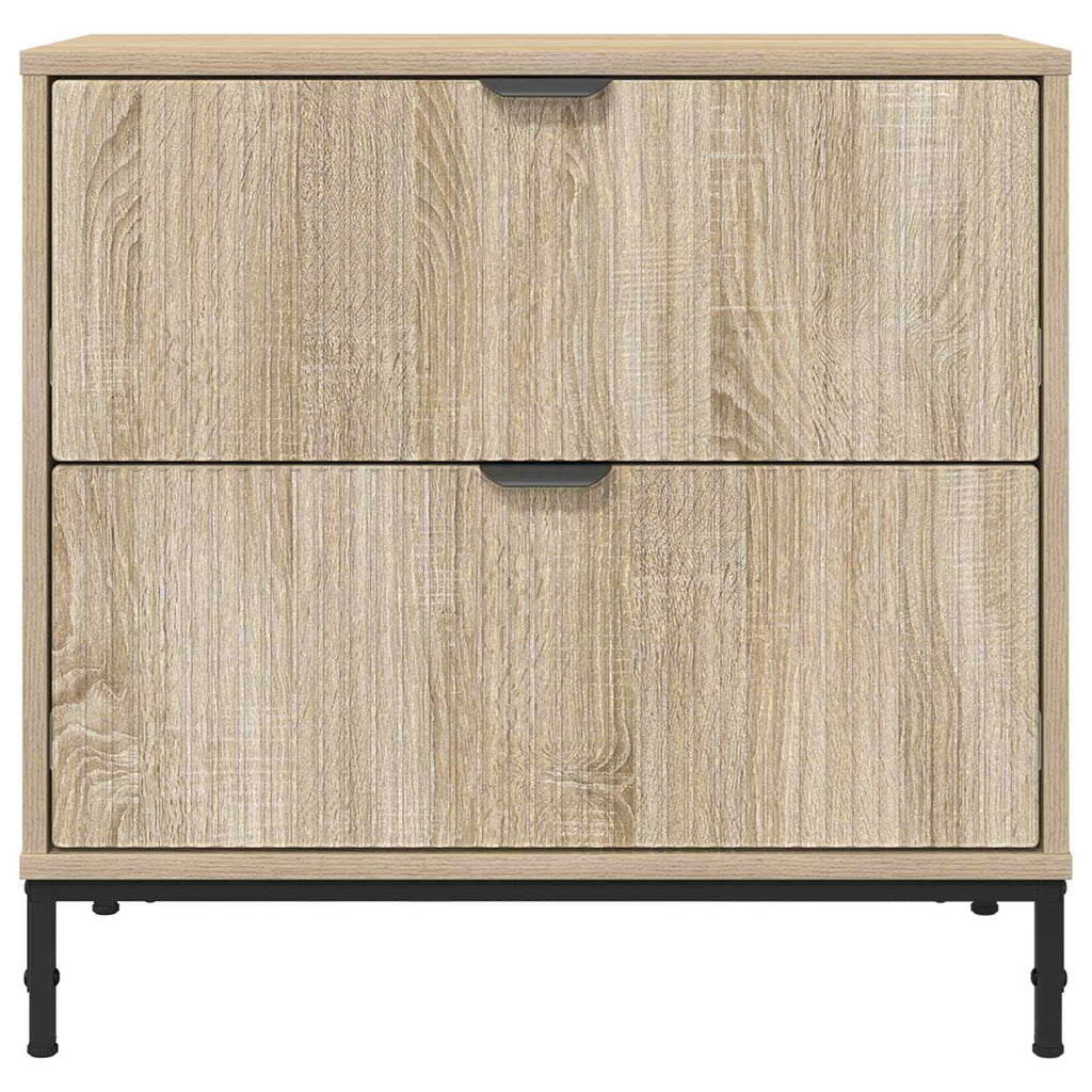 vidaXL Stolik nocny dąb sonoma 63.5 x 36 x 61 cm Drewno inżynieryjne