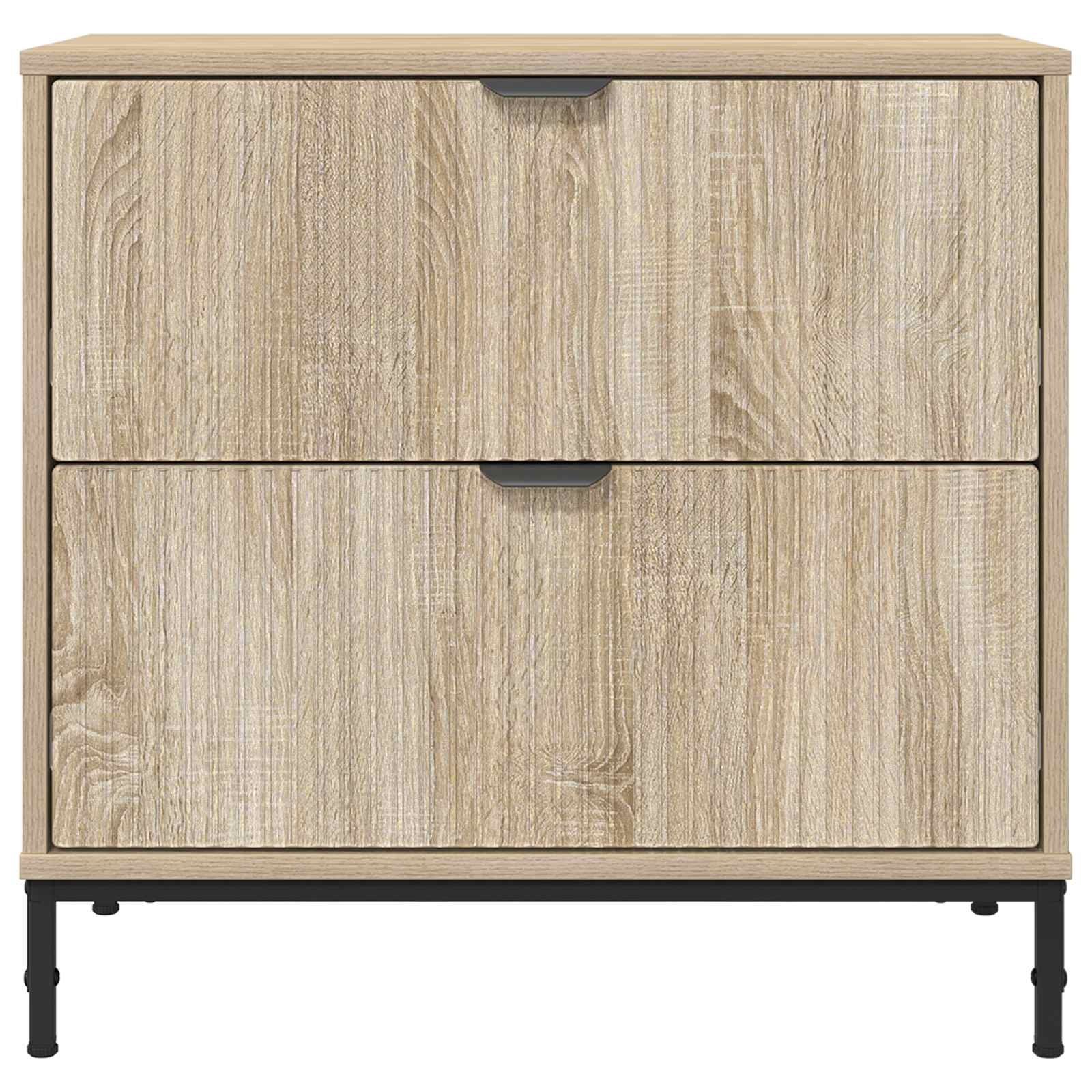 vidaXL Stolik nocny dąb sonoma 63.5 x 36 x 61 cm Drewno inżynieryjne