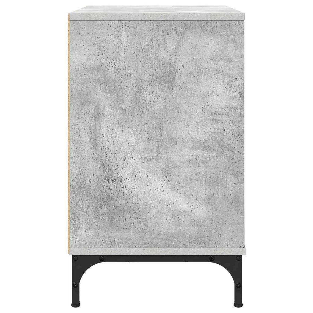 vidaXL Stolik nocny Betonowy szary 63.5 x 36 x 61 cm