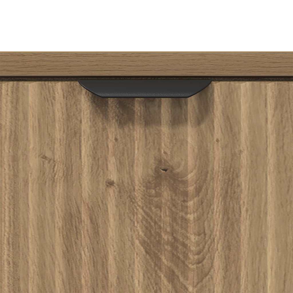 vidaXL Stolik nocny z szufladą dąb artisan 63.5 x 36 x 61 cm