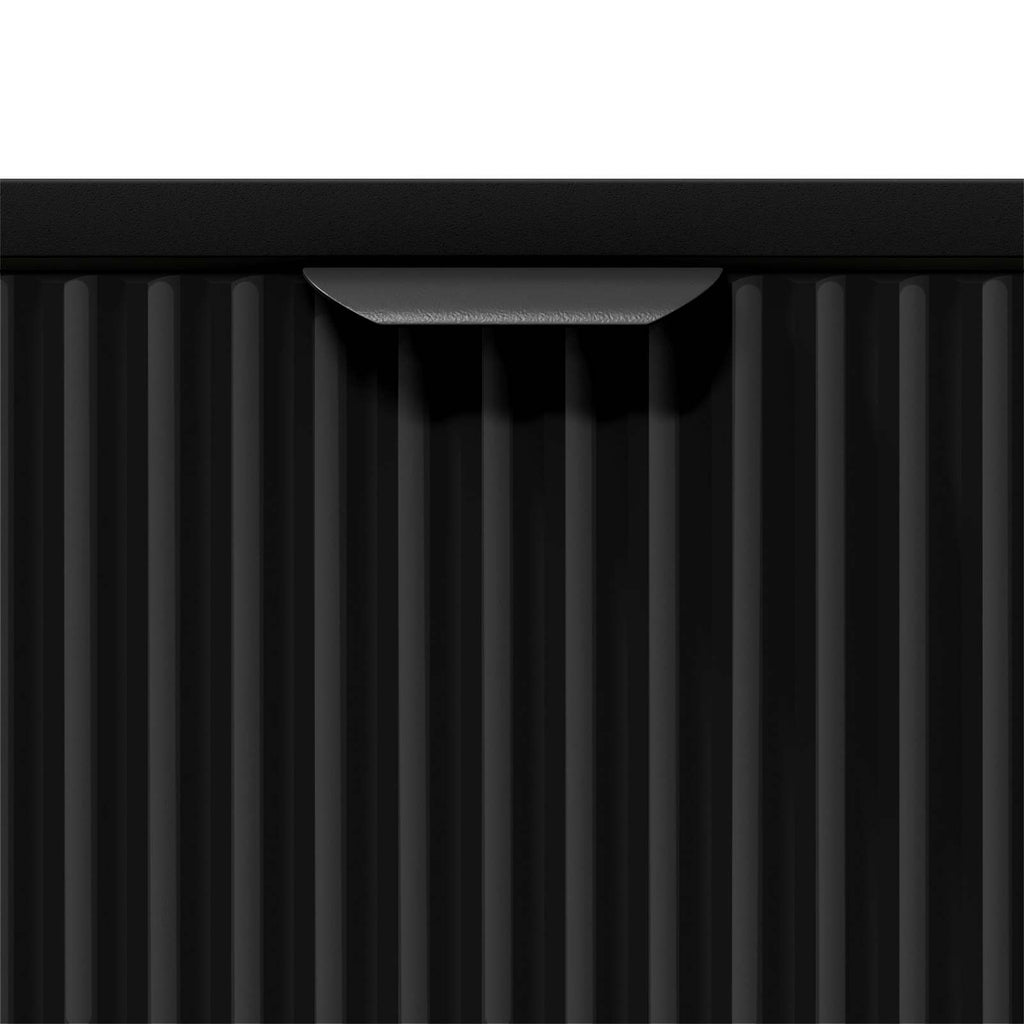vidaXL Szafka Nocna Czarny 49 x 36 x 61 cm Drewno inżynieryjne