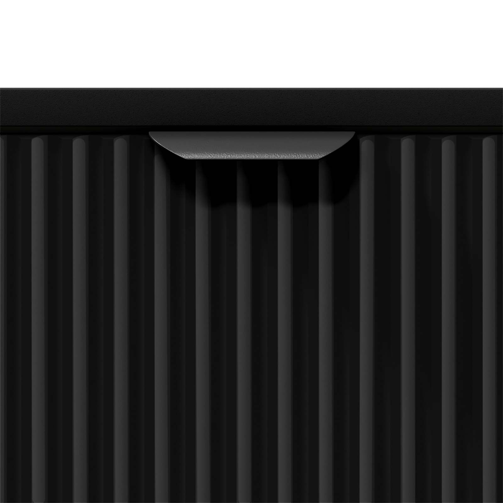 vidaXL Szafka Nocna Czarny 49 x 36 x 61 cm Drewno inżynieryjne
