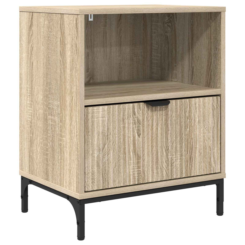vidaXL Szafka Nocna dąb sonoma 49 x 36 x 61 cm Drewno inżynieryjne