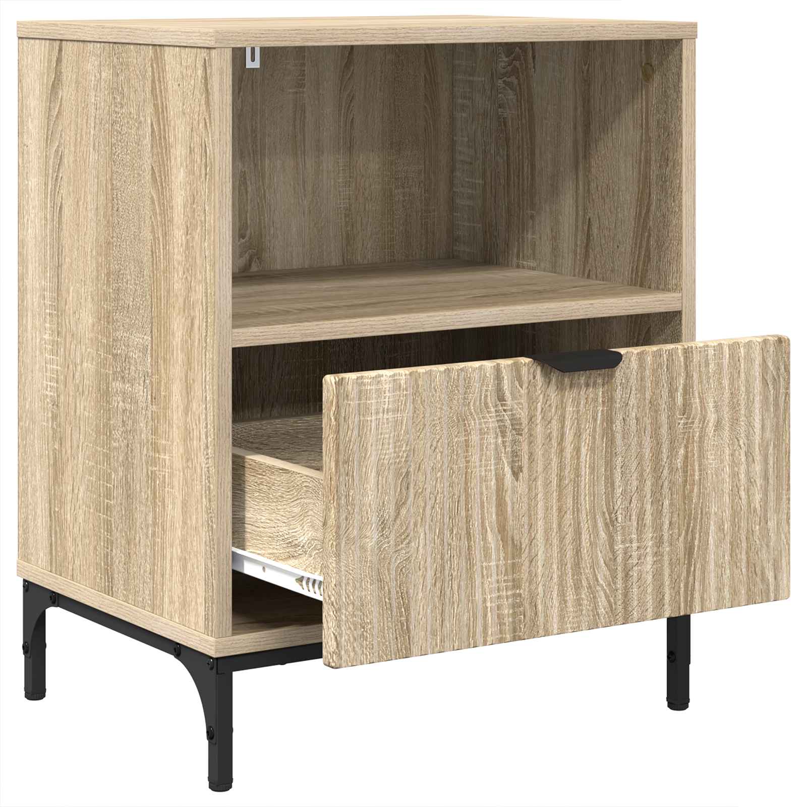 vidaXL Szafka Nocna dąb sonoma 49 x 36 x 61 cm Drewno inżynieryjne