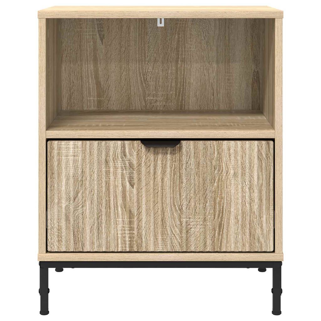 vidaXL Szafka Nocna dąb sonoma 49 x 36 x 61 cm Drewno inżynieryjne