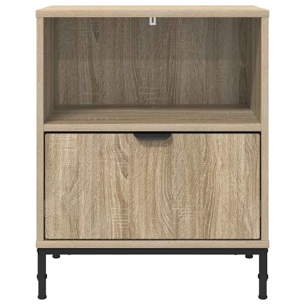 vidaXL Szafka Nocna z szufladą 2 pcs dąb sonoma 49 x 36 x 61 cm