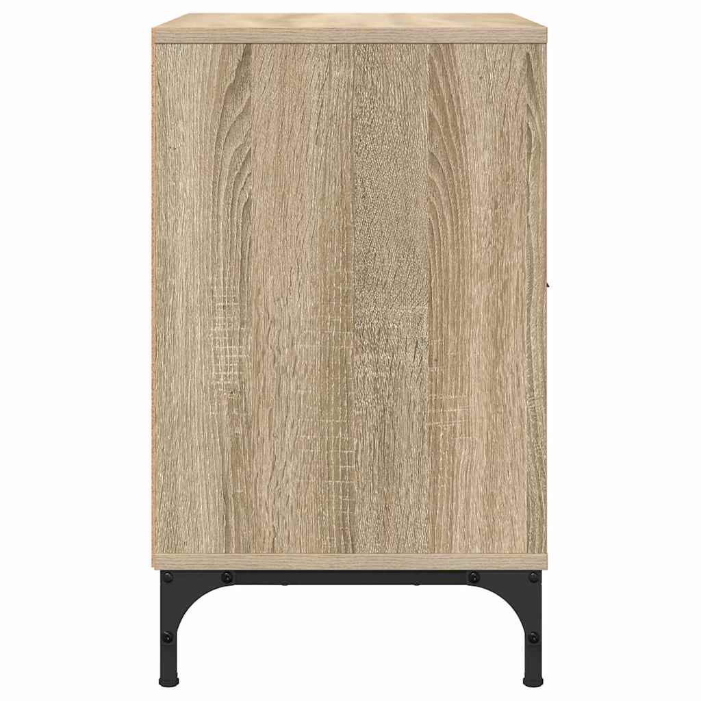 vidaXL Szafka Nocna z szufladą 2 pcs dąb sonoma 49 x 36 x 61 cm