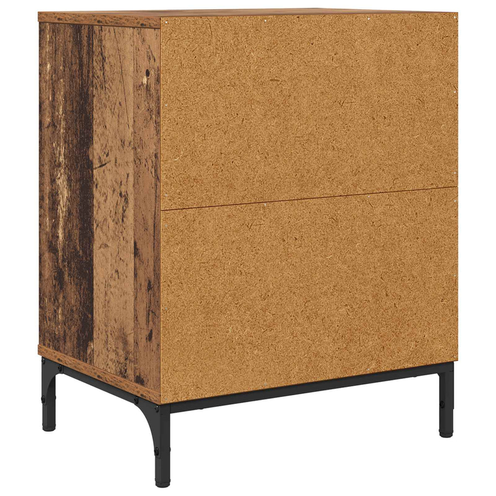 vidaXL Szafka Nocna Stare drewno 49 x 36 x 61 cm Drewno inżynieryjne