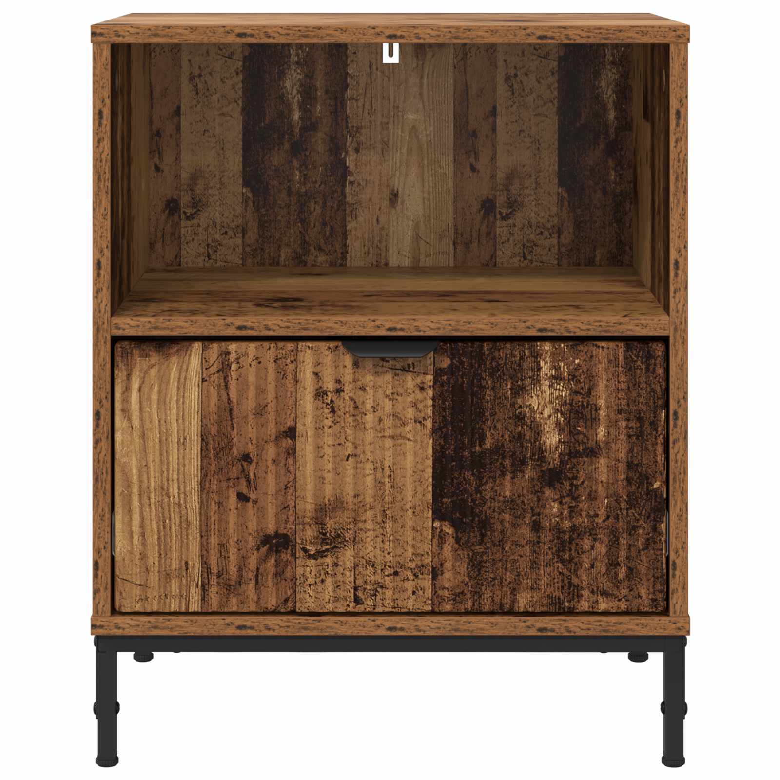 vidaXL Szafka Nocna Stare drewno 49 x 36 x 61 cm Drewno inżynieryjne
