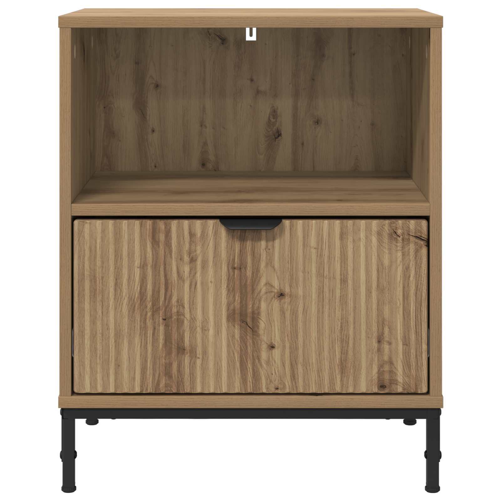 vidaXL Szafka Nocna dąb artisan 49 x 36 x 61 cm Drewno inżynieryjne