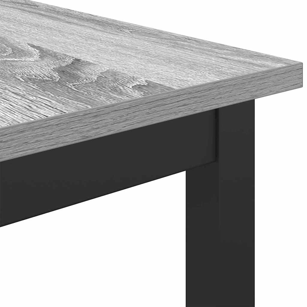 vidaXL stół Szary Sonoma 100 x 50 x 90,5 cm Drewno inżynieryjne i stal