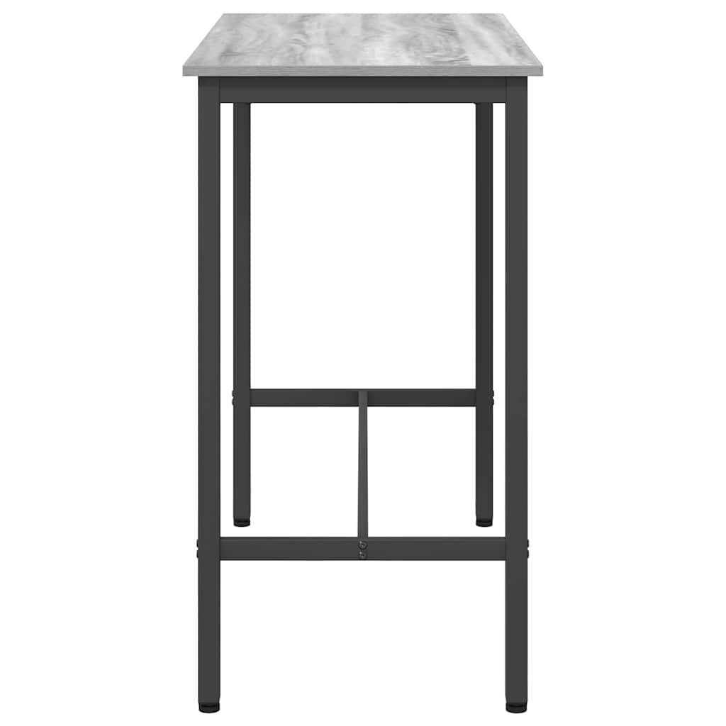 vidaXL stół Szary Sonoma 100 x 50 x 90,5 cm Drewno inżynieryjne i stal