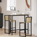 vidaXL stół Dąb Sonoma 100 x 40 x 100,5 cm Drewno inżynieryjne i stal