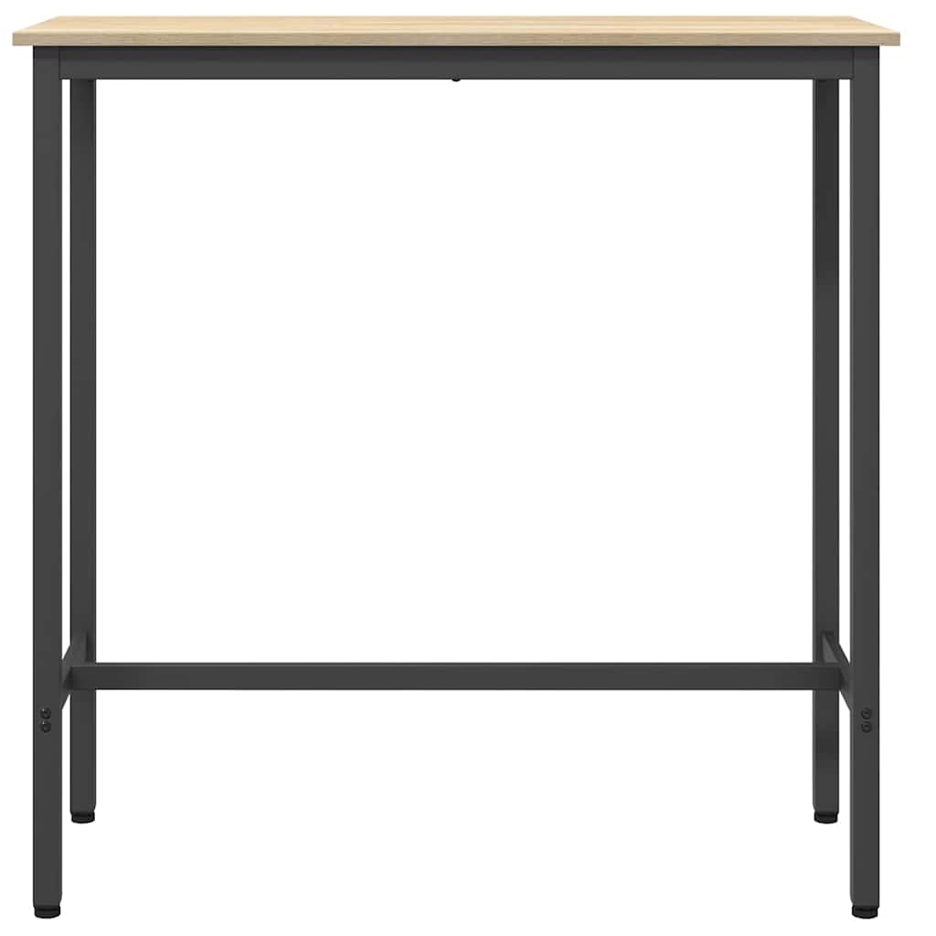 vidaXL stół Dąb Sonoma 100 x 40 x 100,5 cm Drewno inżynieryjne i stal