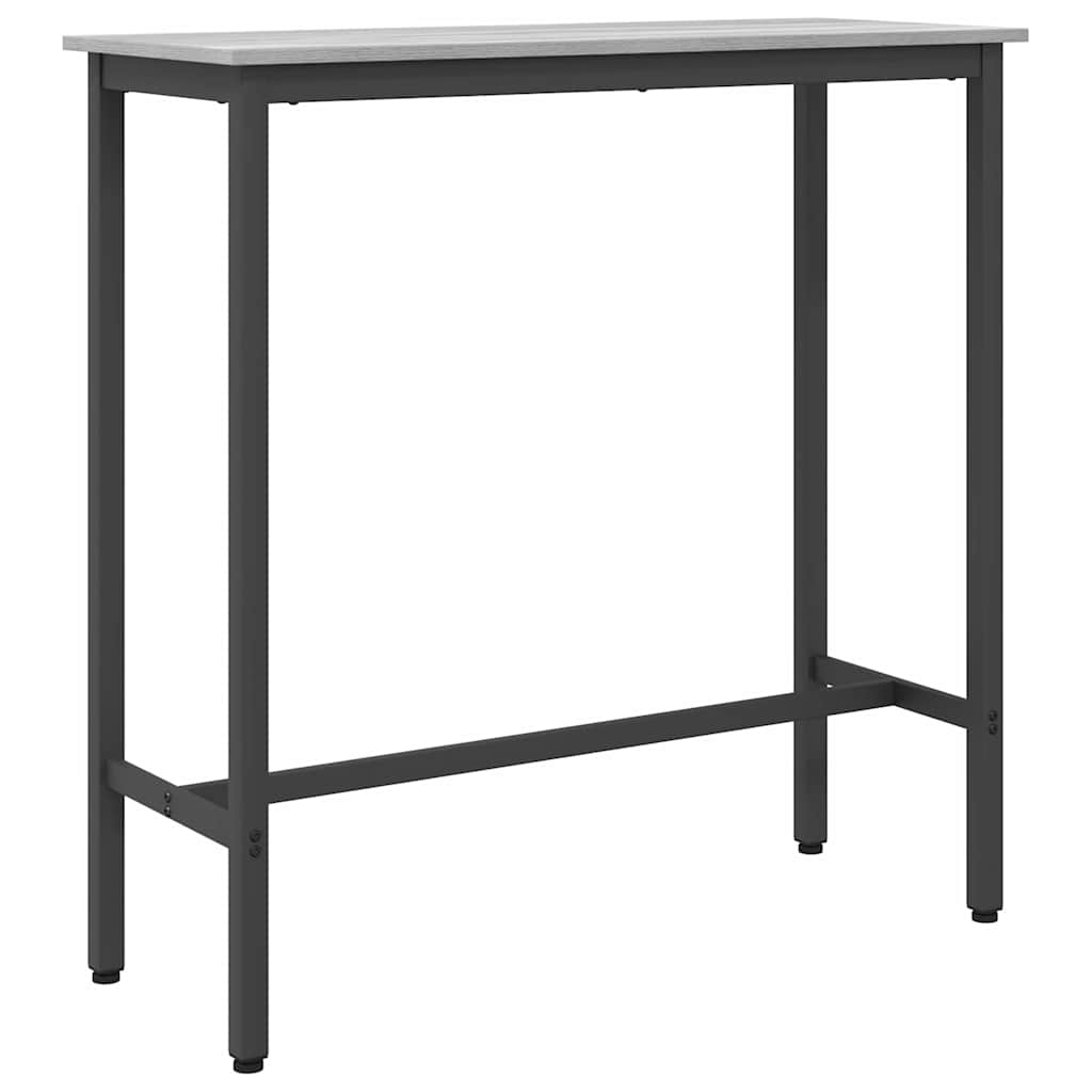 vidaXL stół Szary Sonoma 100 x 40 x 100,5 cm