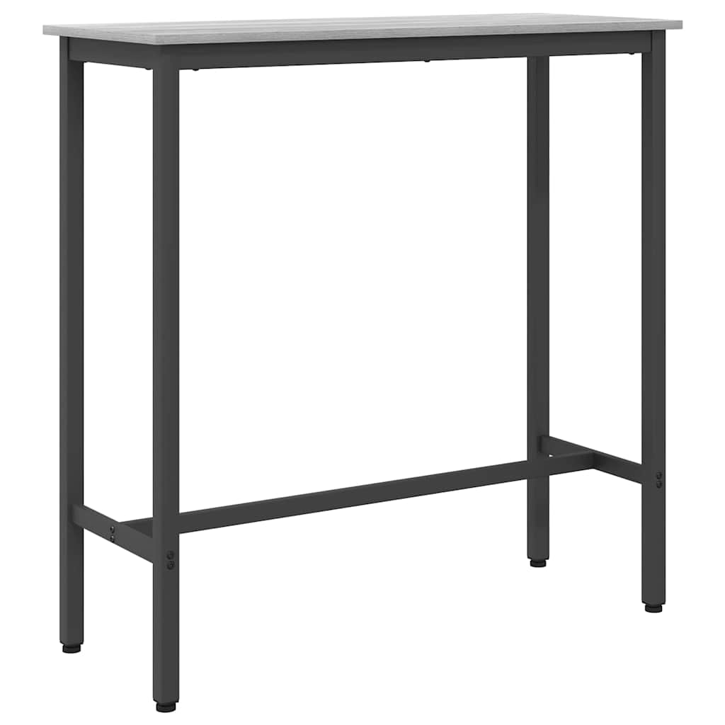 vidaXL stół Szary Sonoma 100 x 40 x 100,5 cm