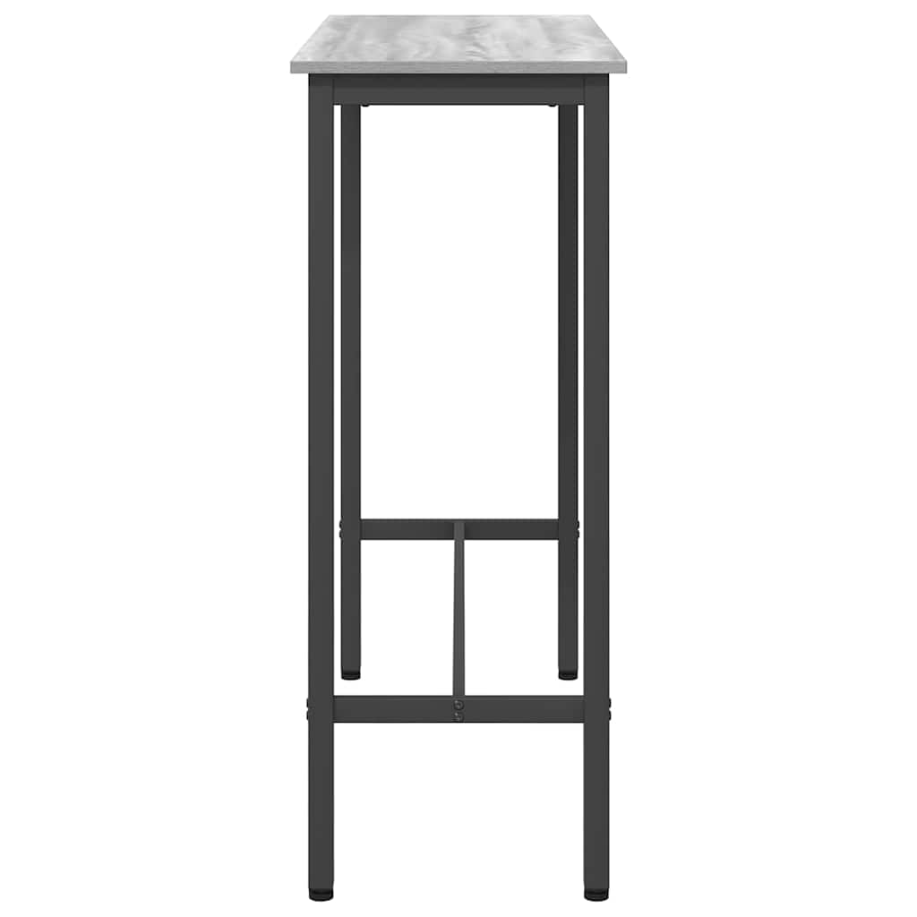 vidaXL stół Szary Sonoma 100 x 40 x 100,5 cm