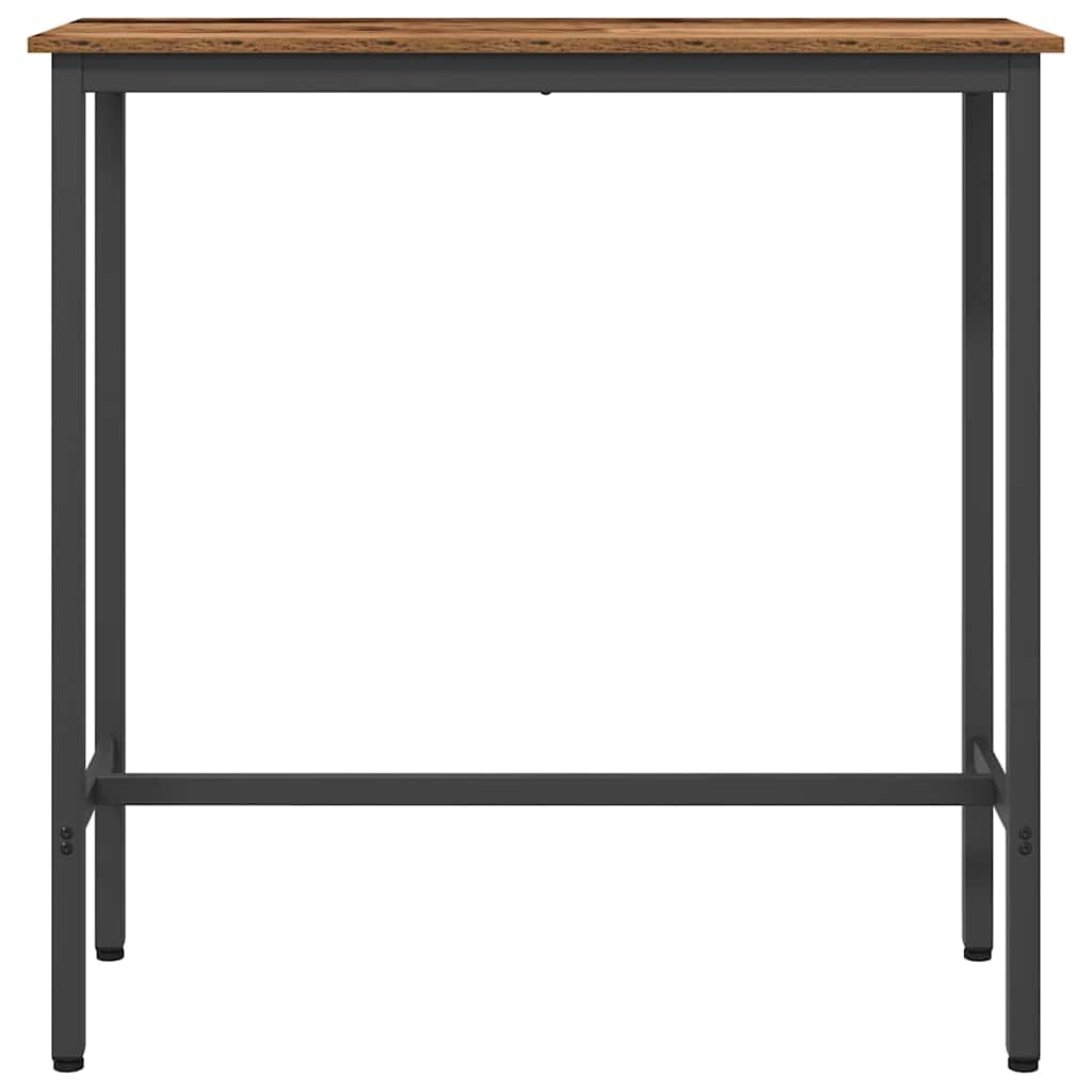 vidaXL stół Stare drewno 100 x 40 x 100,5 cm