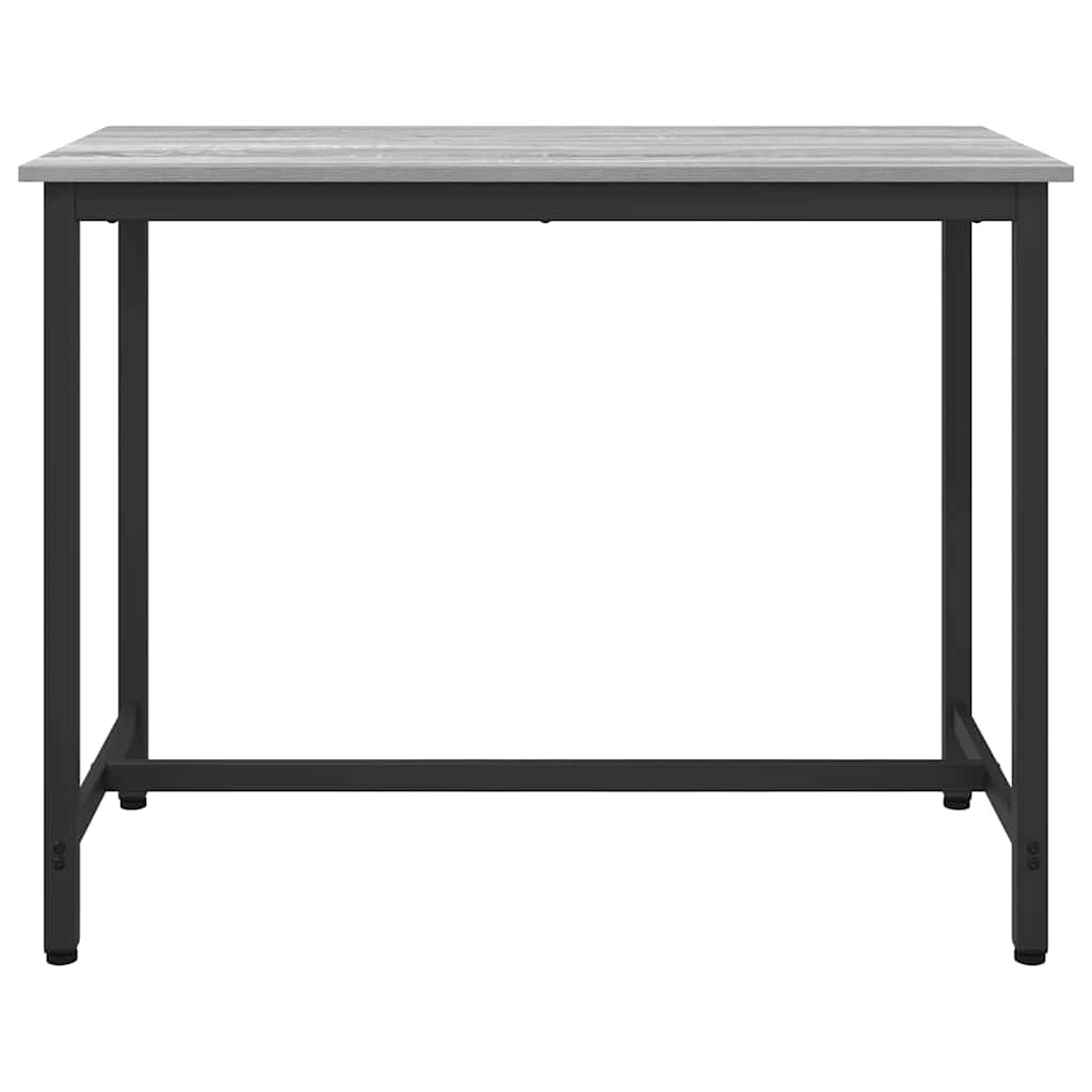vidaXL stół Szary Sonoma 100 x 50 x 76,5 cm Drewno inżynieryjne i stal