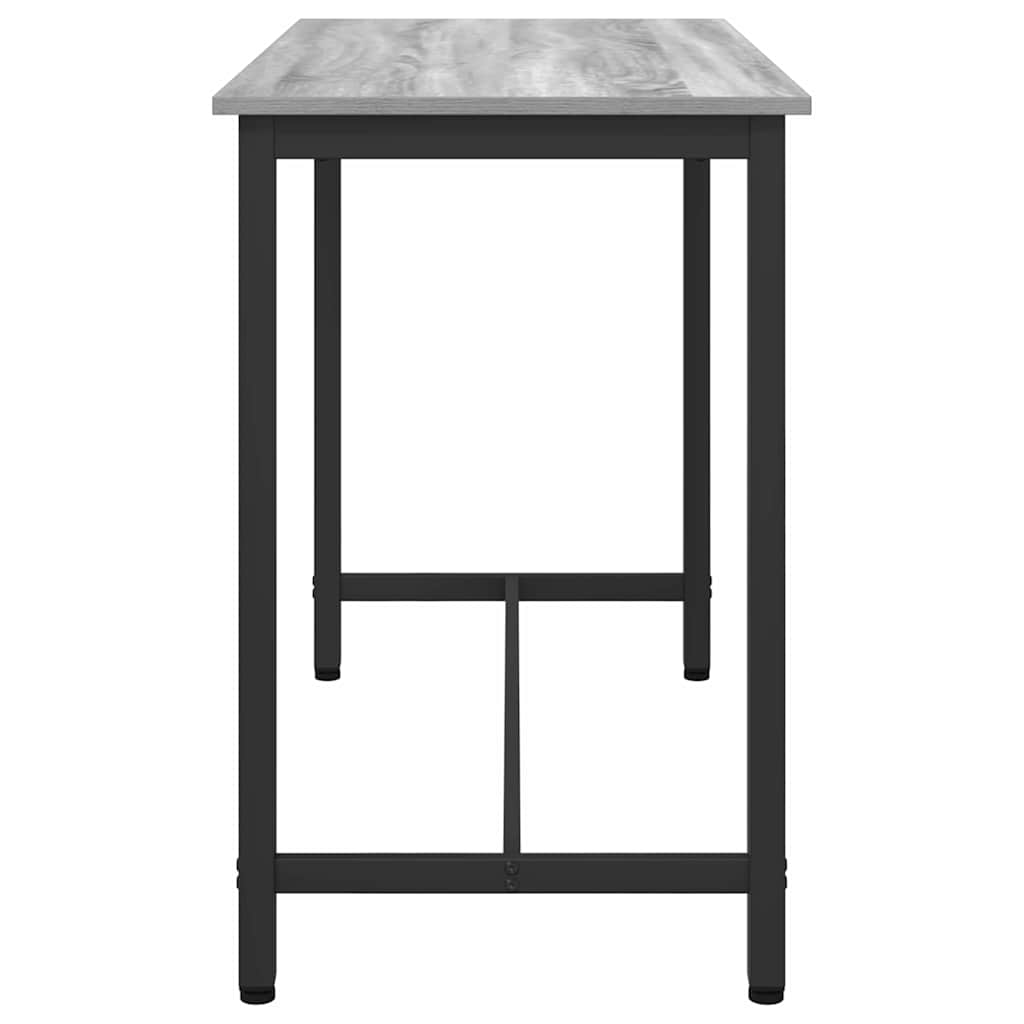 vidaXL stół Szary Sonoma 100 x 50 x 76,5 cm Drewno inżynieryjne i stal