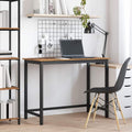 vidaXL stół Stare drewno 80 x 50 x 76,5 cm Drewno inżynieryjne i stal