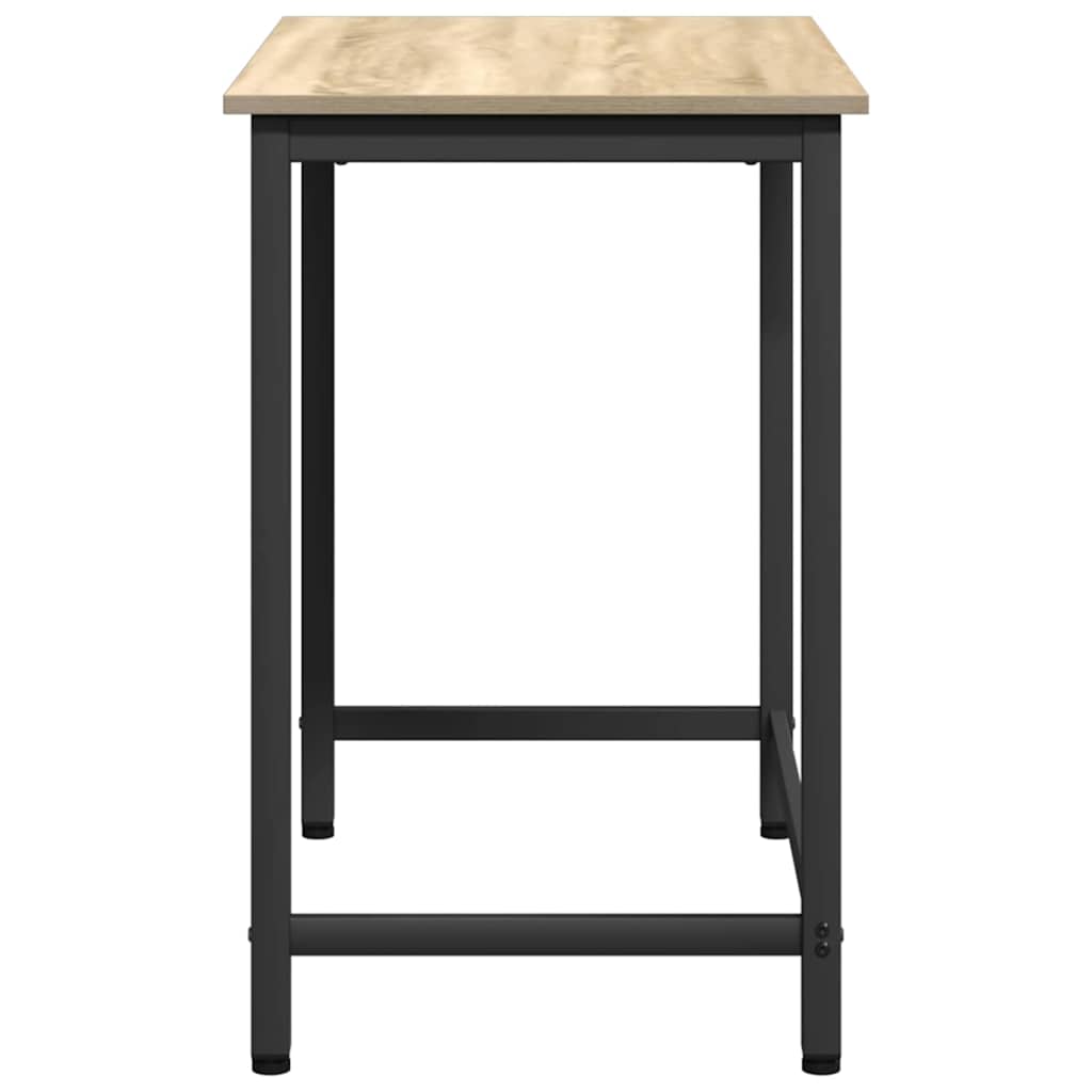 vidaXL stół Dąb Sonoma 100 x 50 x 76,5 cm Drewno inżynieryjne i stal