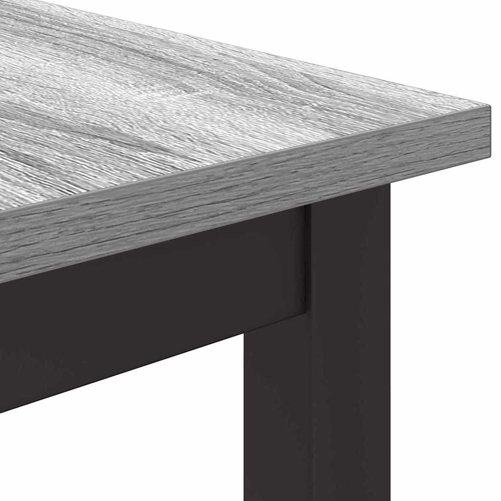 vidaXL stół Szary Sonoma 100 x 50 x 76,5 cm Drewno inżynieryjne i stal