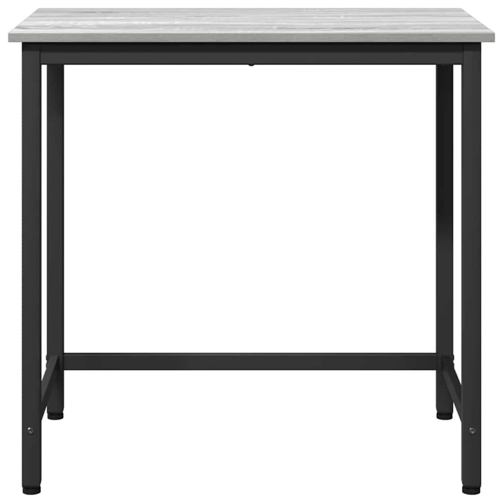 vidaXL stół Szary Sonoma 100 x 50 x 76,5 cm Drewno inżynieryjne i stal