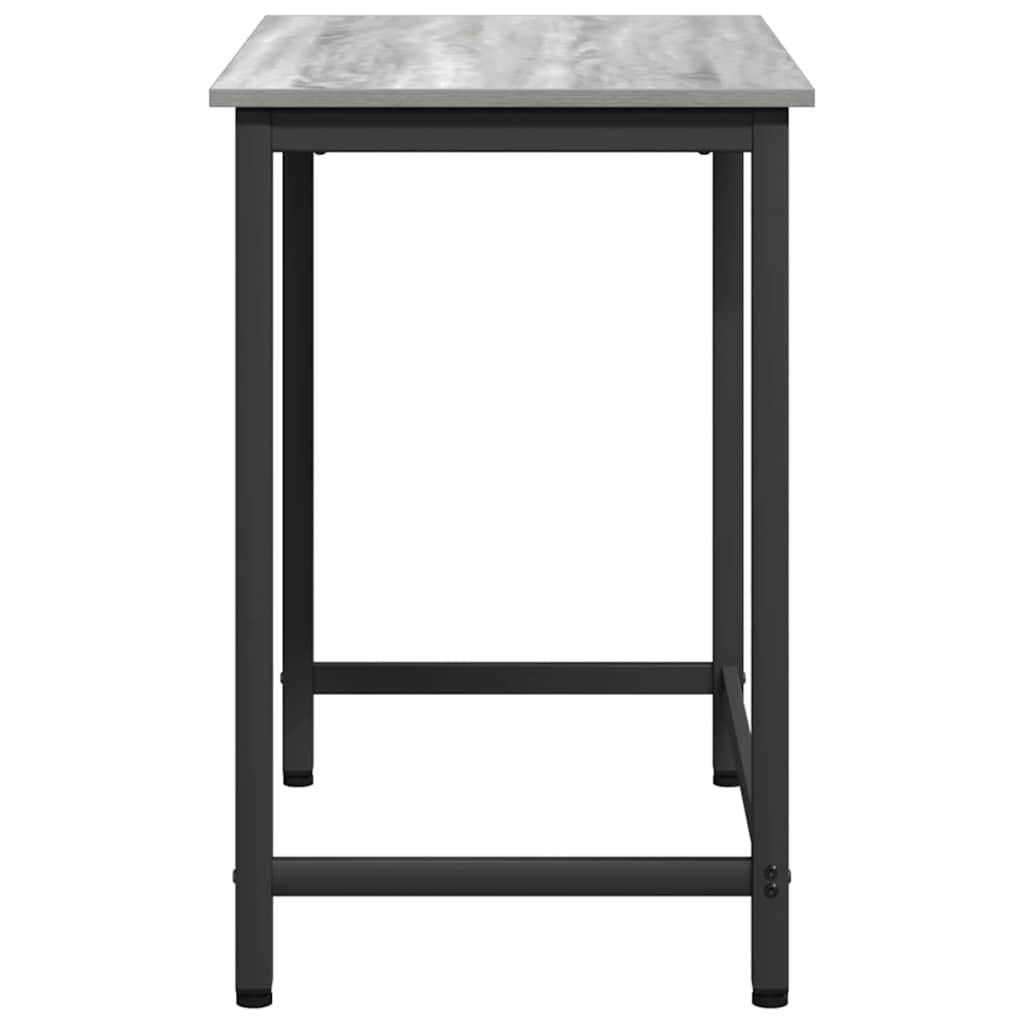 vidaXL stół Szary Sonoma 100 x 50 x 76,5 cm Drewno inżynieryjne i stal