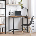 vidaXL stół Stare drewno 100 x 50 x 76,5 cm Drewno inżynieryjne i stal