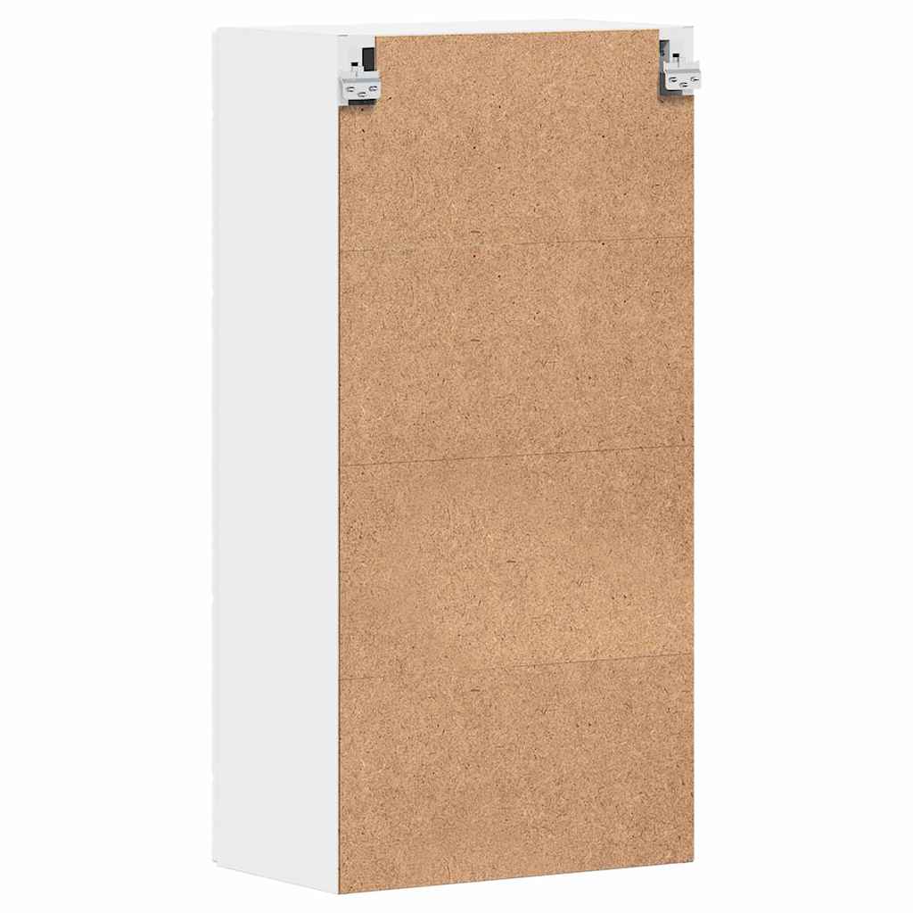 vidaXL Drewniana szafka Biały 50 x 29 x 100 cm Materiał drewnopochodny