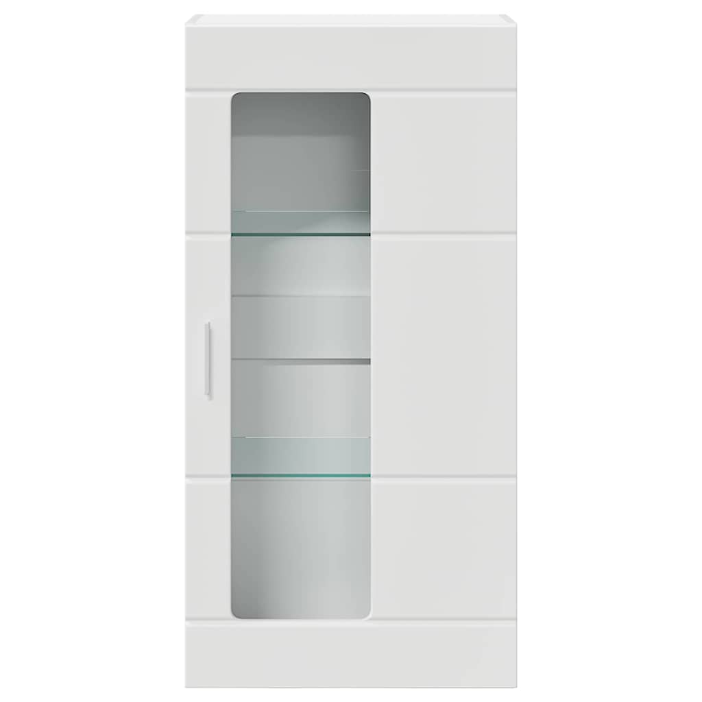 vidaXL Drewniana szafka Biały 50 x 29 x 100 cm Materiał drewnopochodny