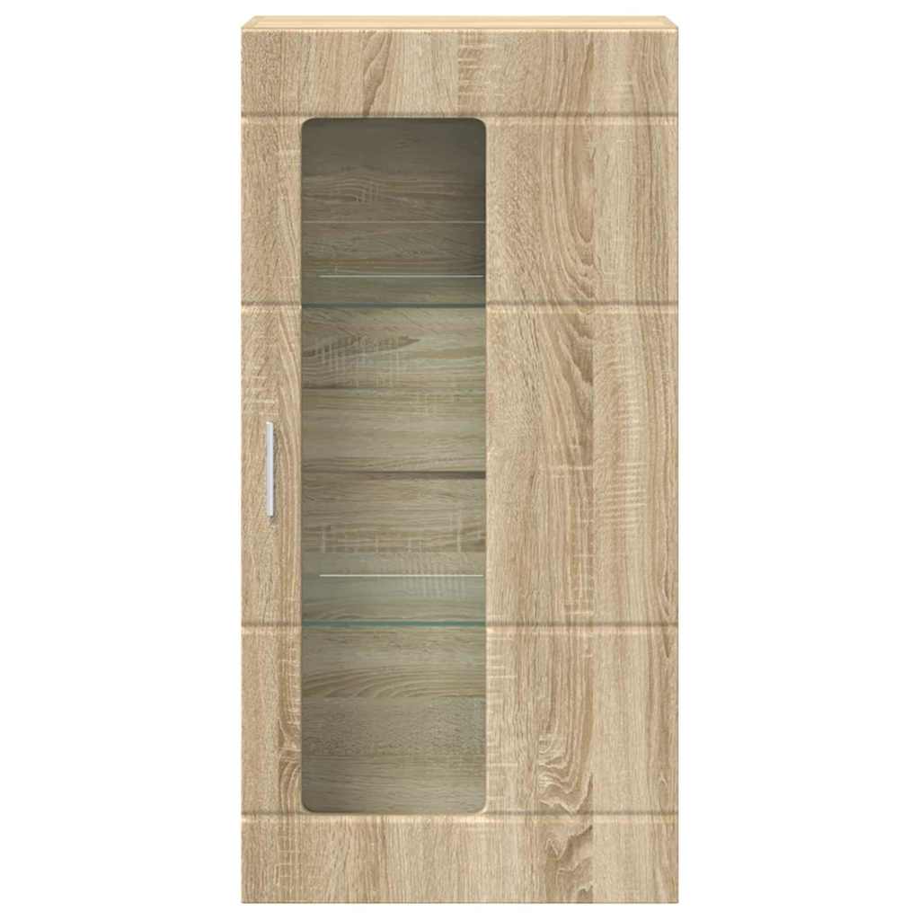 vidaXL Drewniana szafka z przechowywaniem Dąb Sonoma 50 x 29 x 100 cm