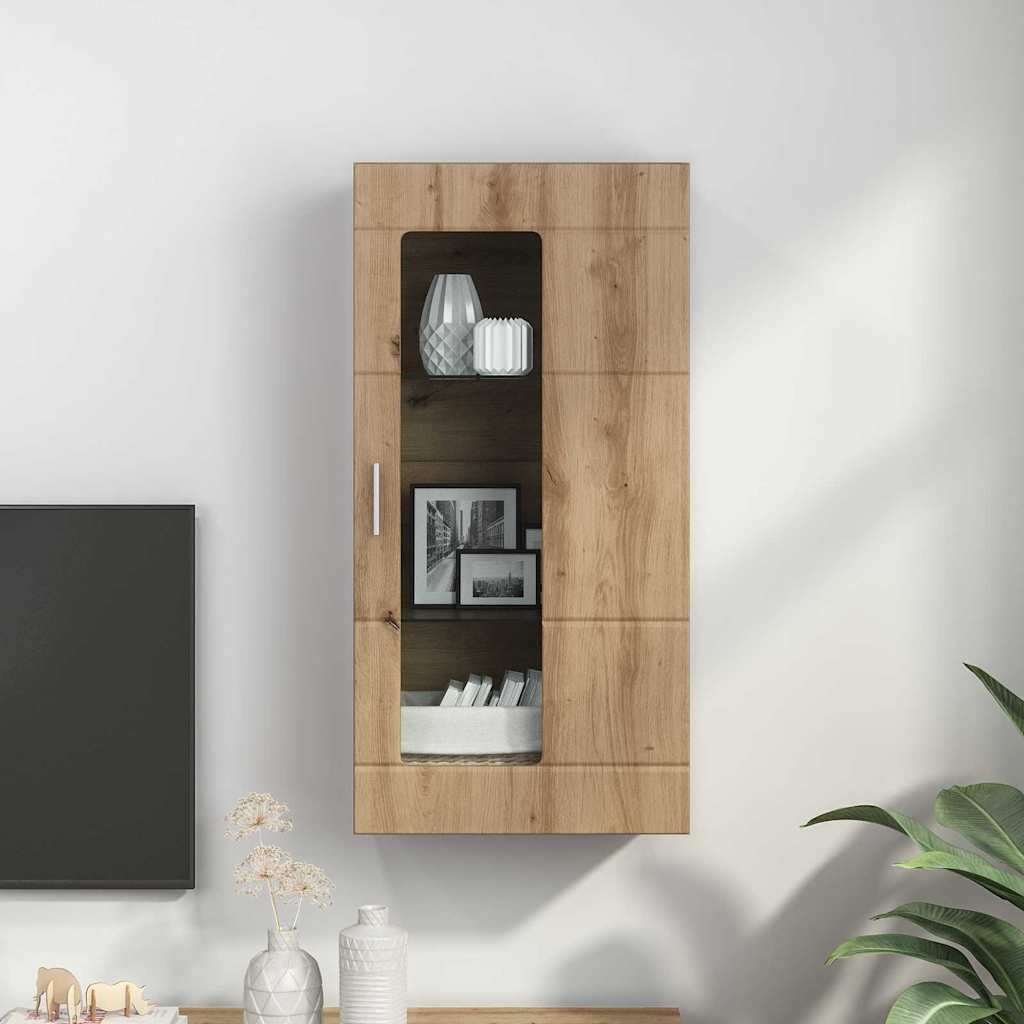 vidaXL Drewniana szafka Dąb rzemieślniczy 50 x 29 x 100 cm