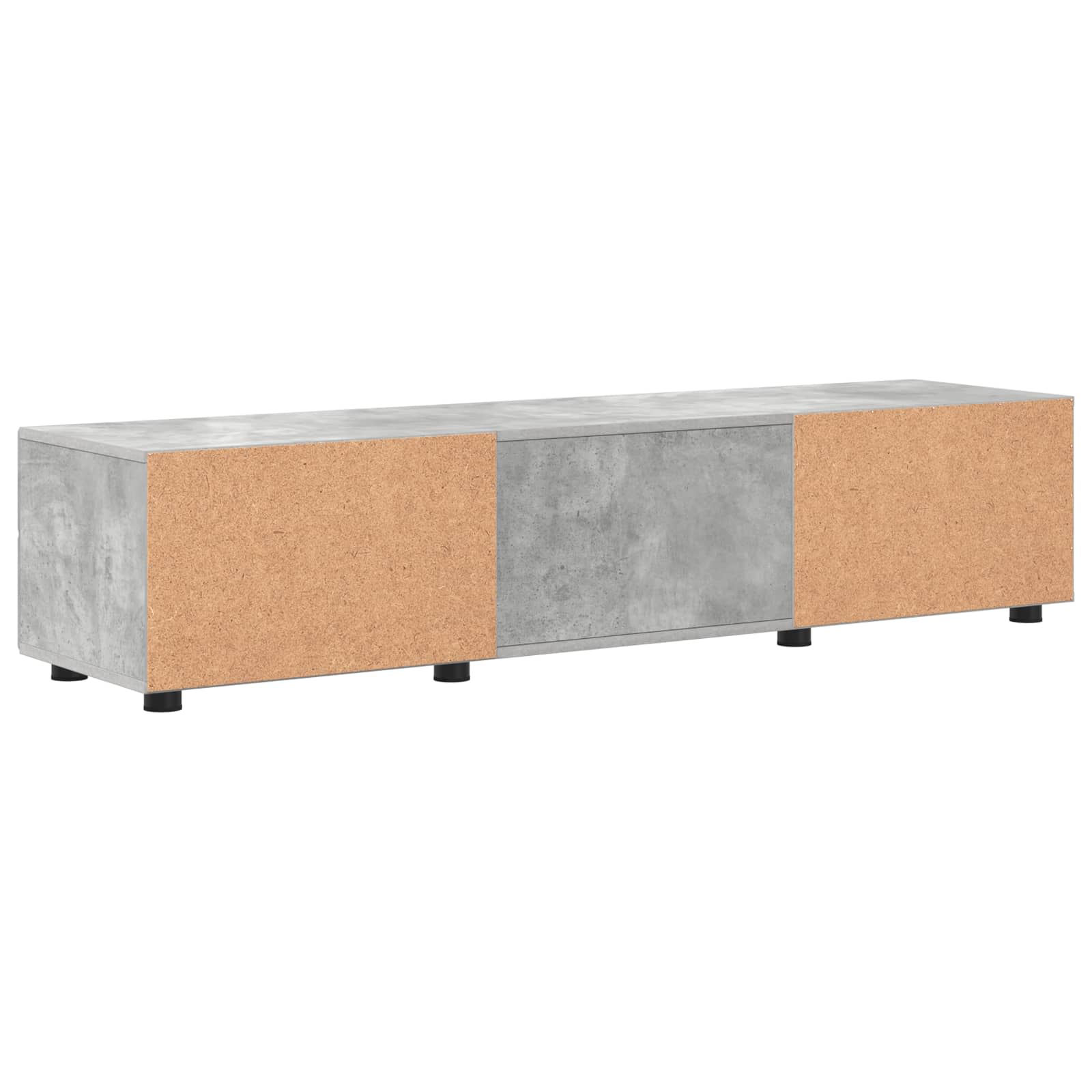 vidaXL Drewniana szafka Wysoki połysk biały 150 x 39 x 30 cm